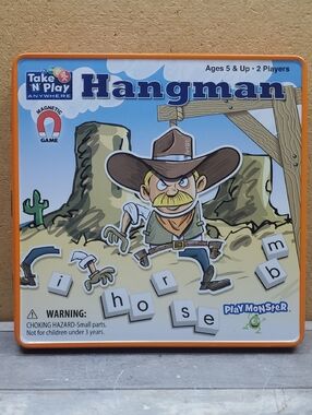 Take N Play Magnetic Hangman Game